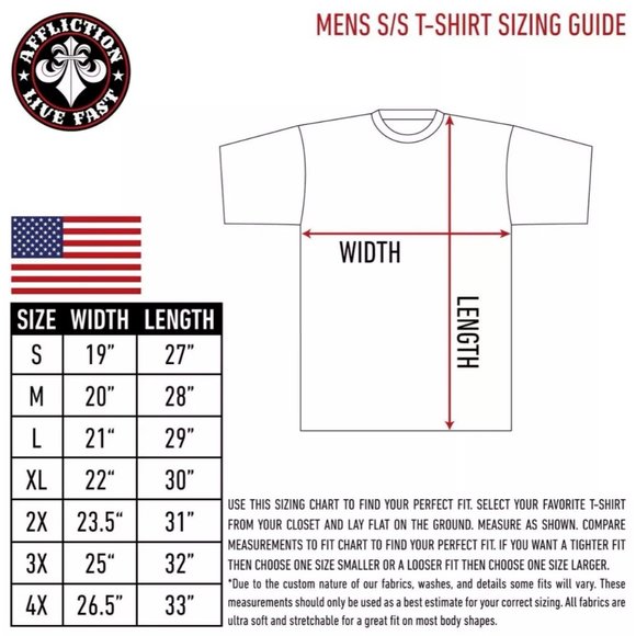 AFFLICTION Men's T-Shirt S/S DIVIO Tee Black Label - Picture 5 of 9